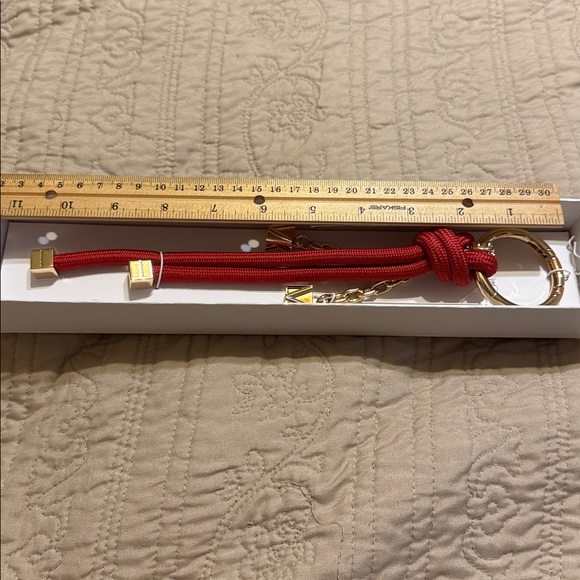 Michael Kors Red and Gold Keychain - Picture 4 of 8